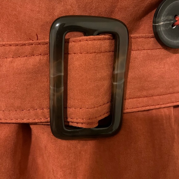 NWT Rust Lightweight Entro Shacket Size L - Picture 4 of 12